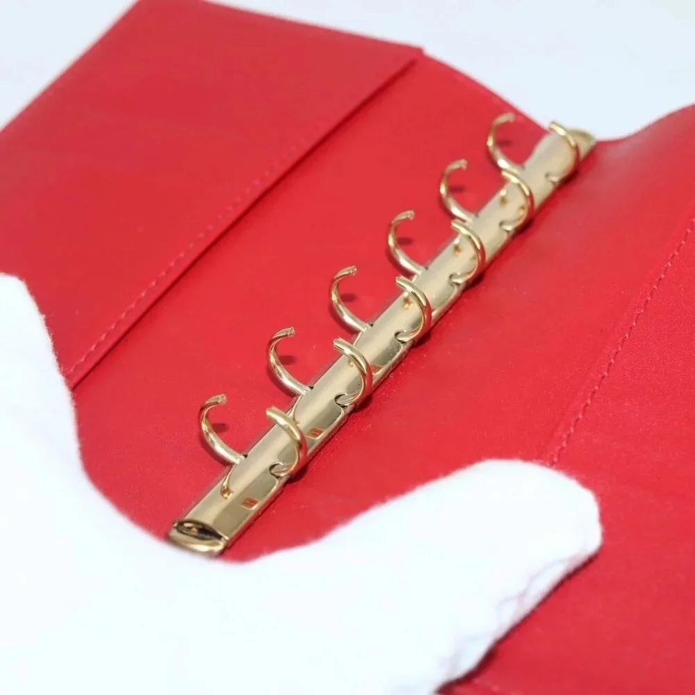 LOUIS VUITTON Monogram Vernis Agenda PM Planner Cover Rouge